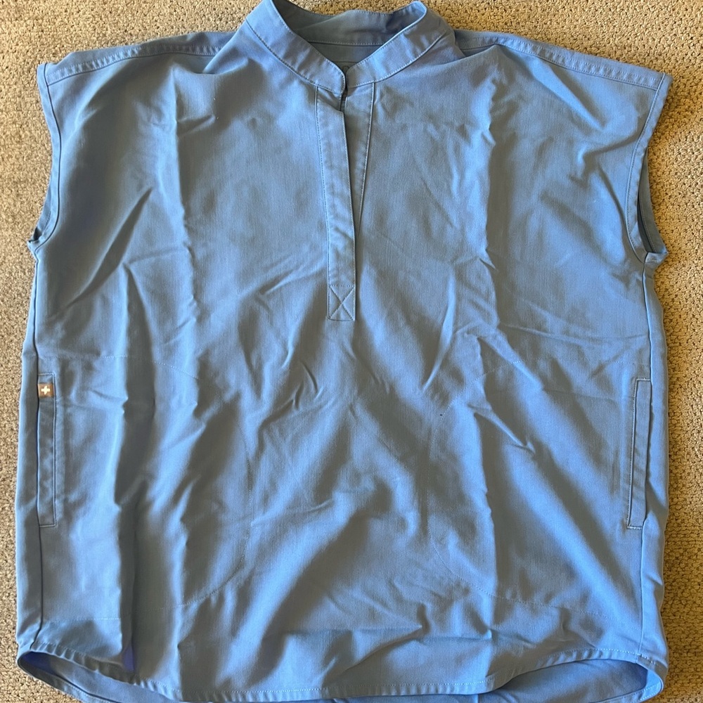 Figs Blue Women's Top